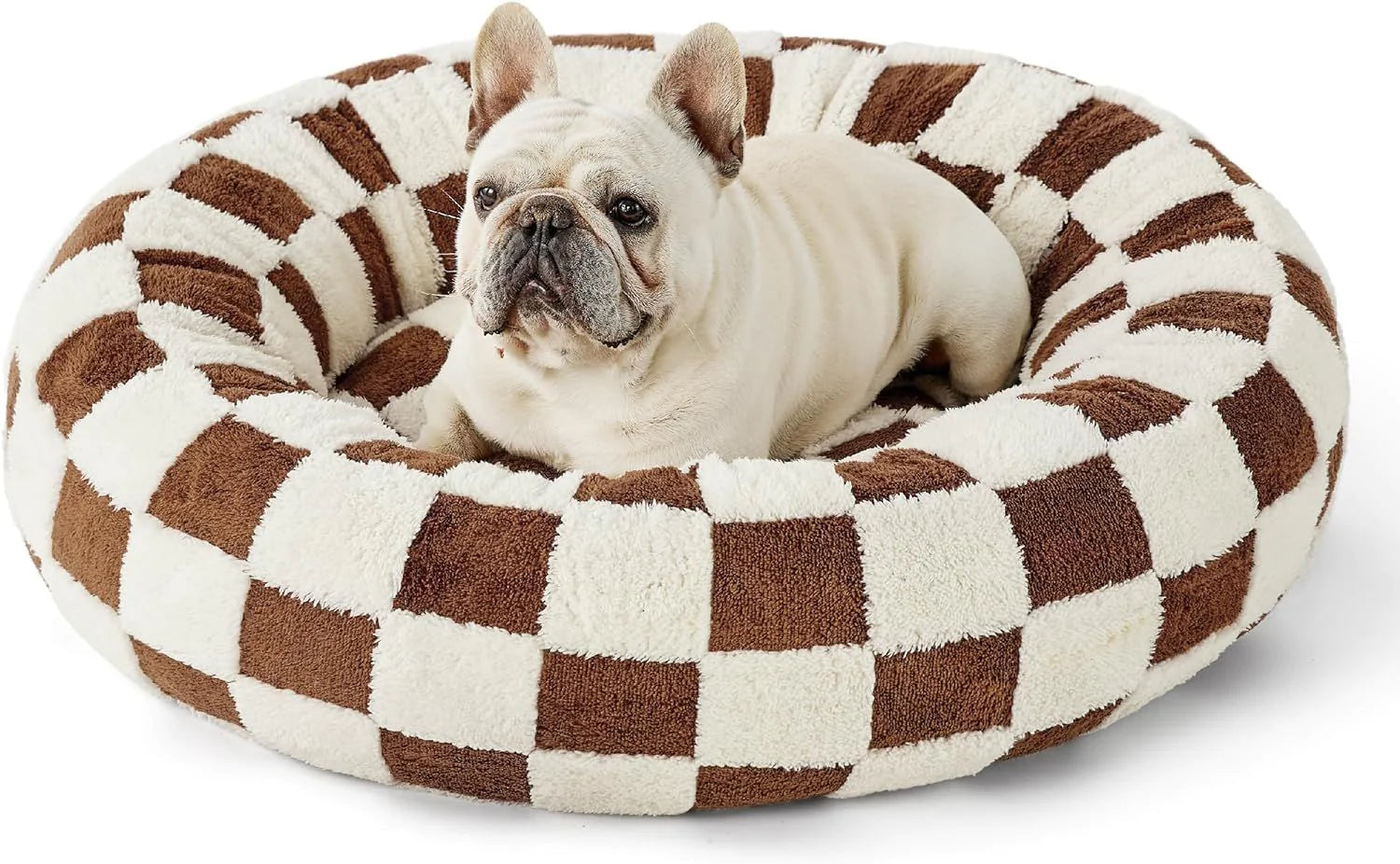 Four Seasons Round Pet Bed – Warm & Cool Comfort for Cats, Dogs & Small Pets
