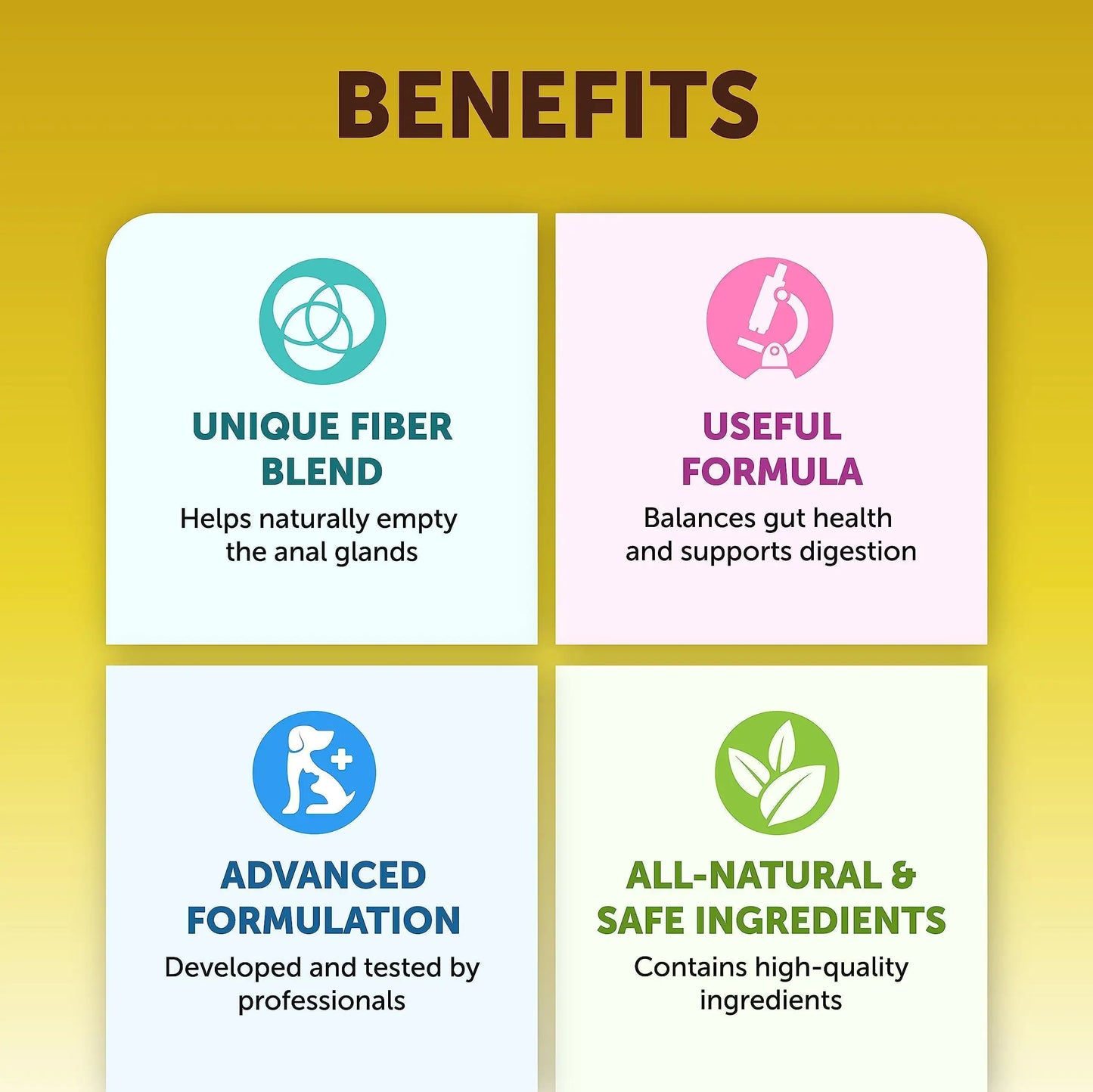 Scoot Stopper Soft Chews – High-Fiber Digestive Support for Dogs | Promotes Healthy Anal Gland Function