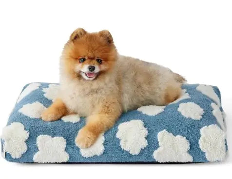 CloudRest Luxe Pet Bed – Shredded Foam Orthopedic Comfort