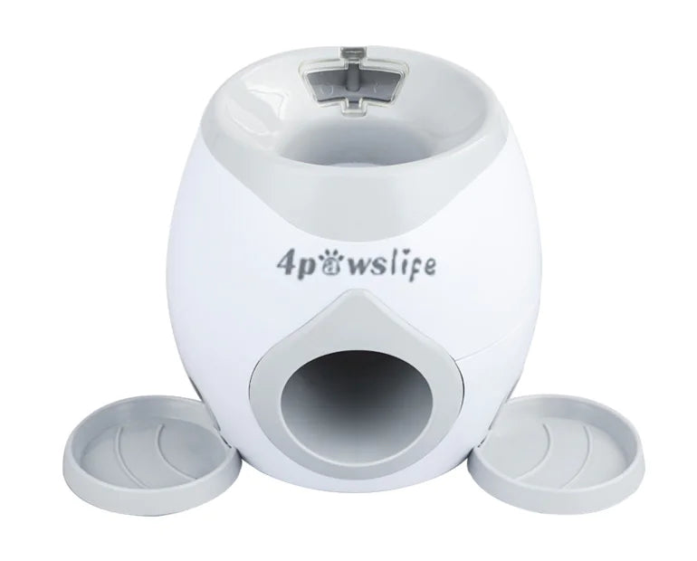 Play’nFeed Interactive Pet Feeder Toy – Automatic Ball Launcher & Food Dispenser for Active Pets