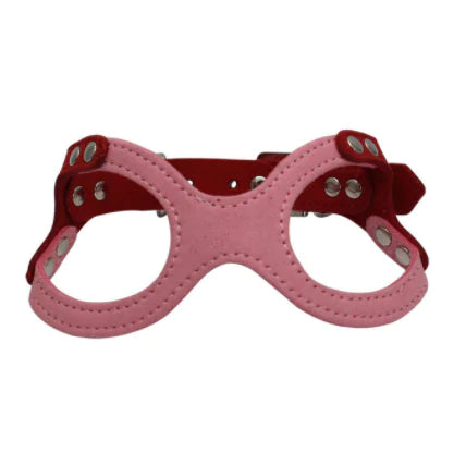 Spectacle-Shaped Pet Chest Strap Harness
