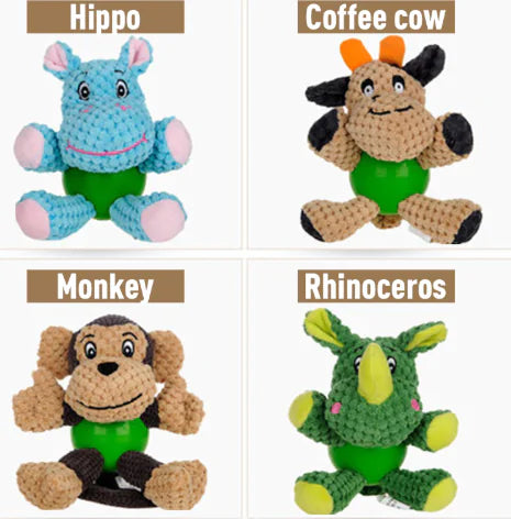 Pet Plush Durable Rubber Chew Toy