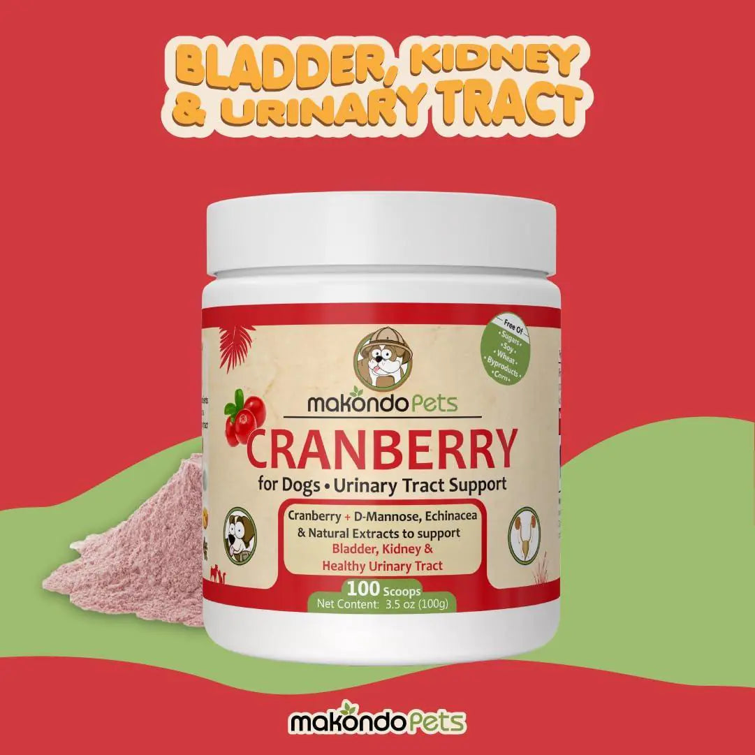 Advanced Dog Cranberry Supplement – Supports Urinary Tract & Kidney Health