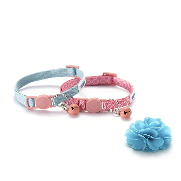 Safety Buckle Colorful Dog Collar