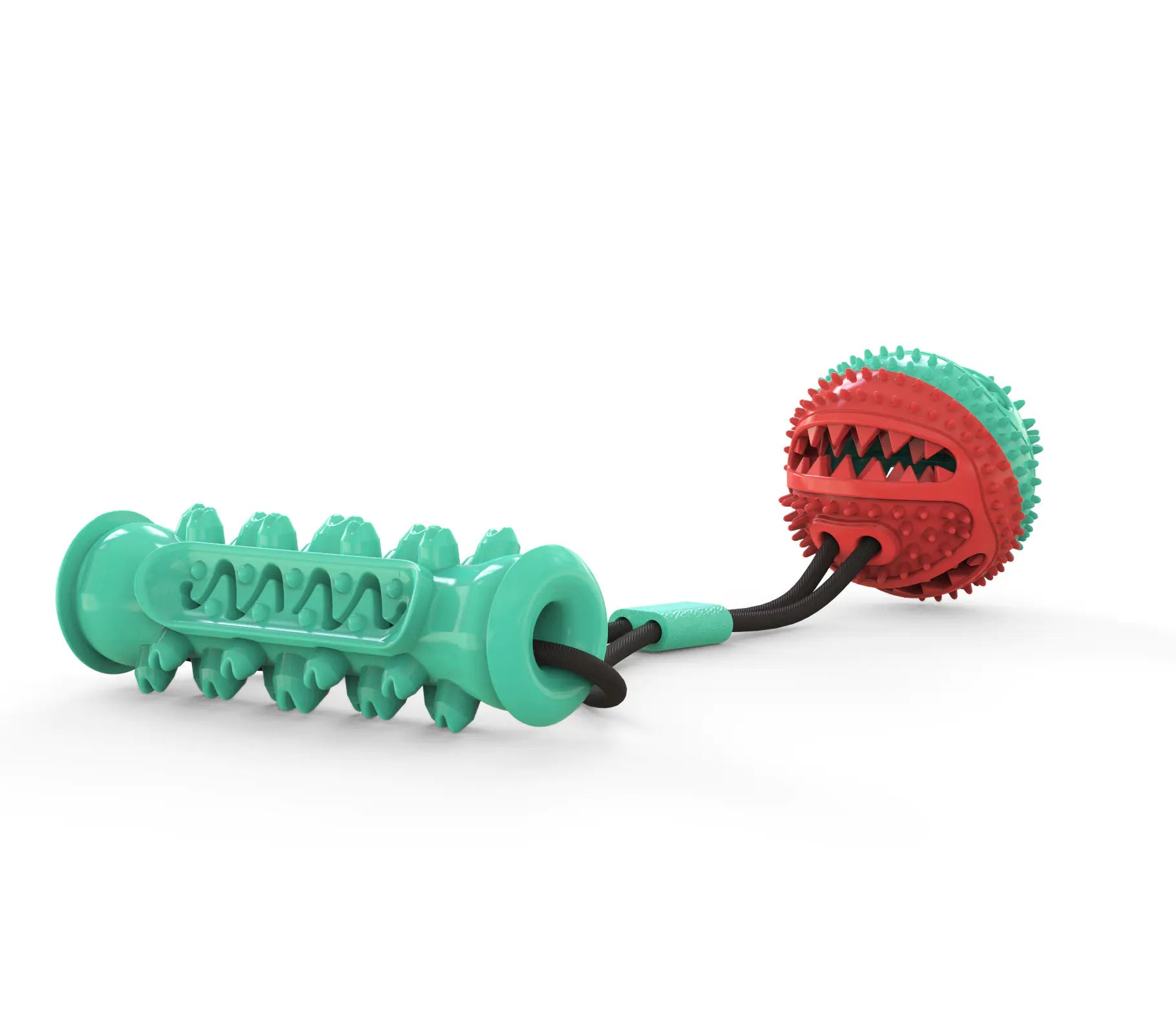 Durable Dog Knot Toy –TPR Chew, Tug & Fetch Training Toy