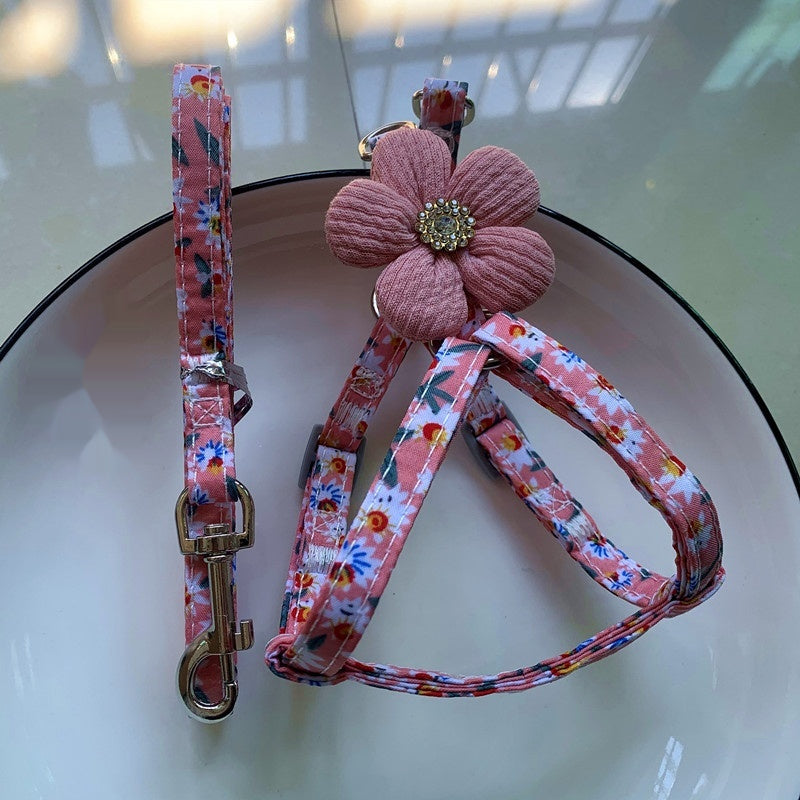 Adjustable Pet Chest Strap & Traction Rope