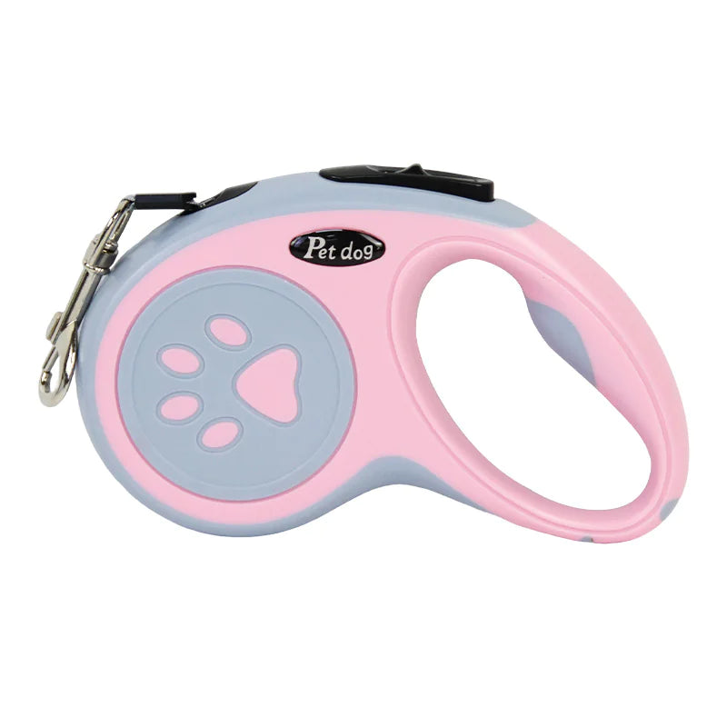 One-Click Brake Retractable Leash