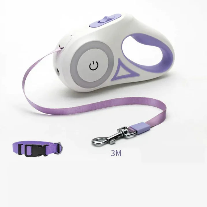 Retractable Leash Collar Spotlight