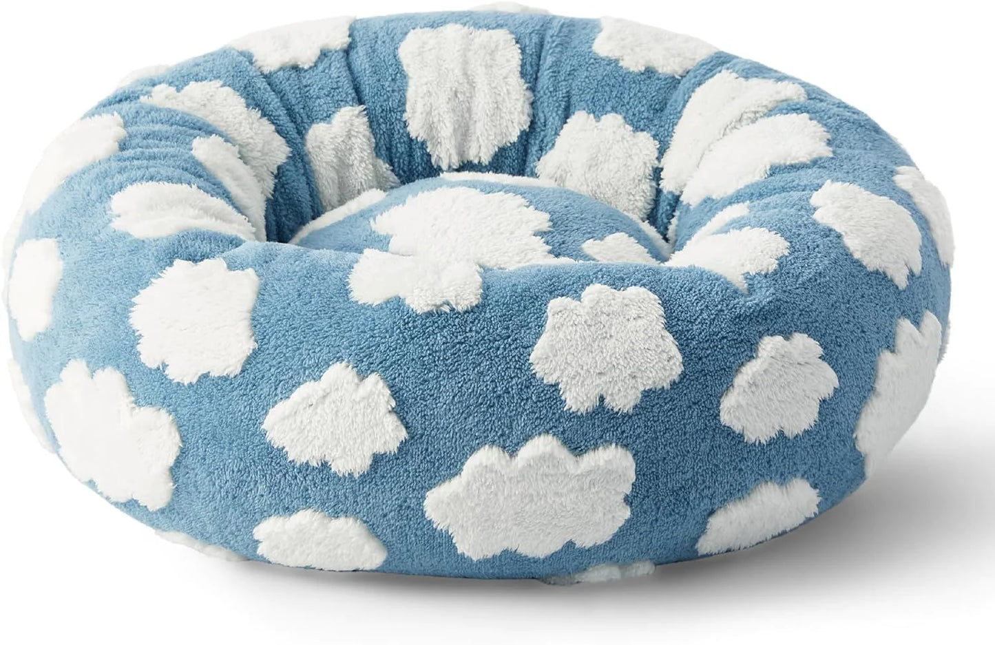 Four Seasons Round Pet Bed – Warm & Cool Comfort for Cats, Dogs & Small Pets