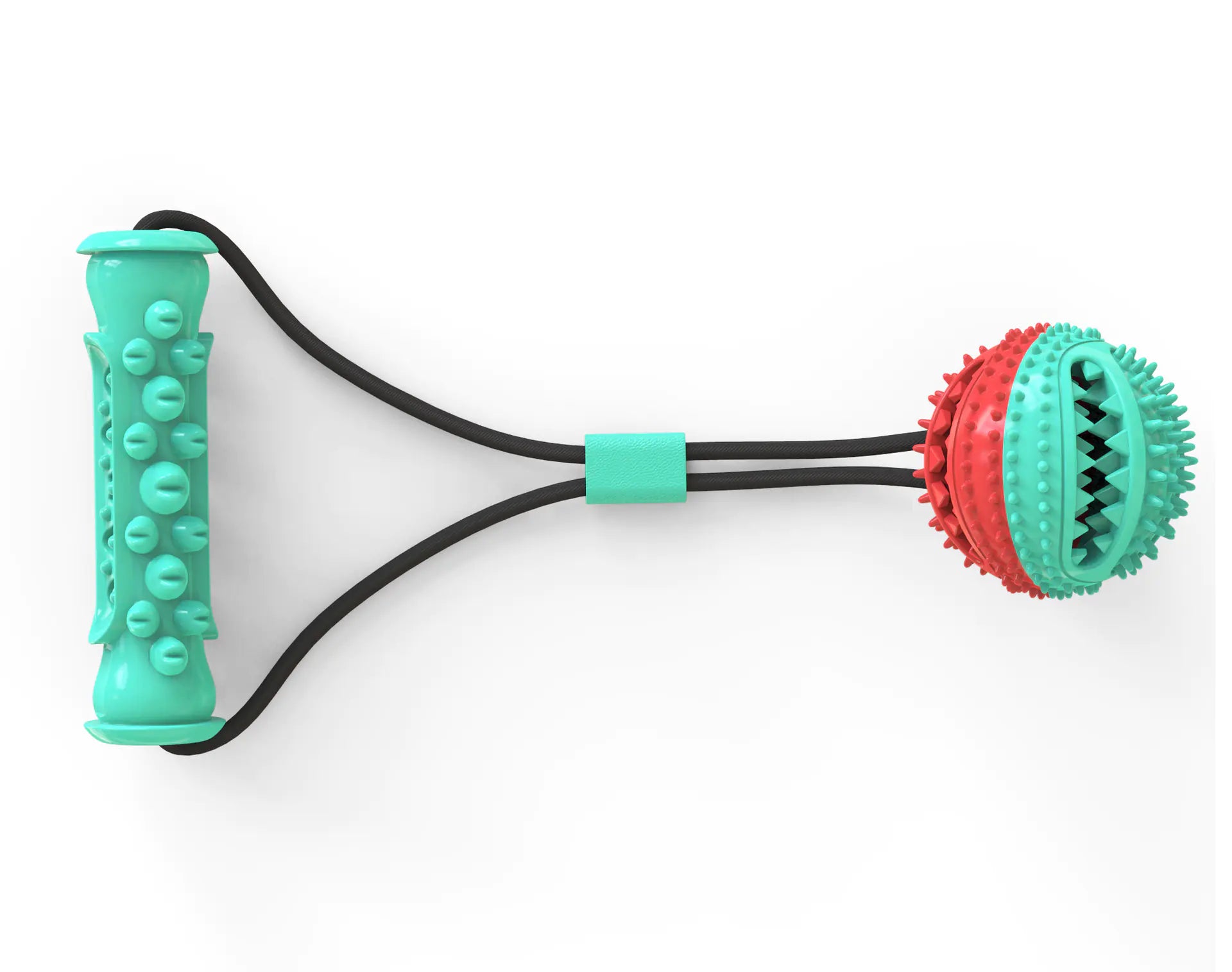 Durable Dog Knot Toy –TPR Chew, Tug & Fetch Training Toy