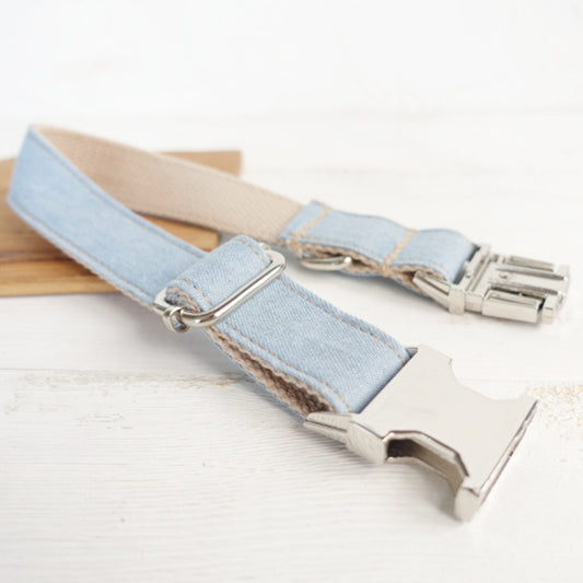 Blue Denim Leash for Pet Dogs