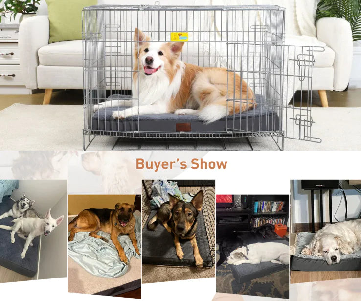 VelvetDream Pet Bed for Dogs and Cats