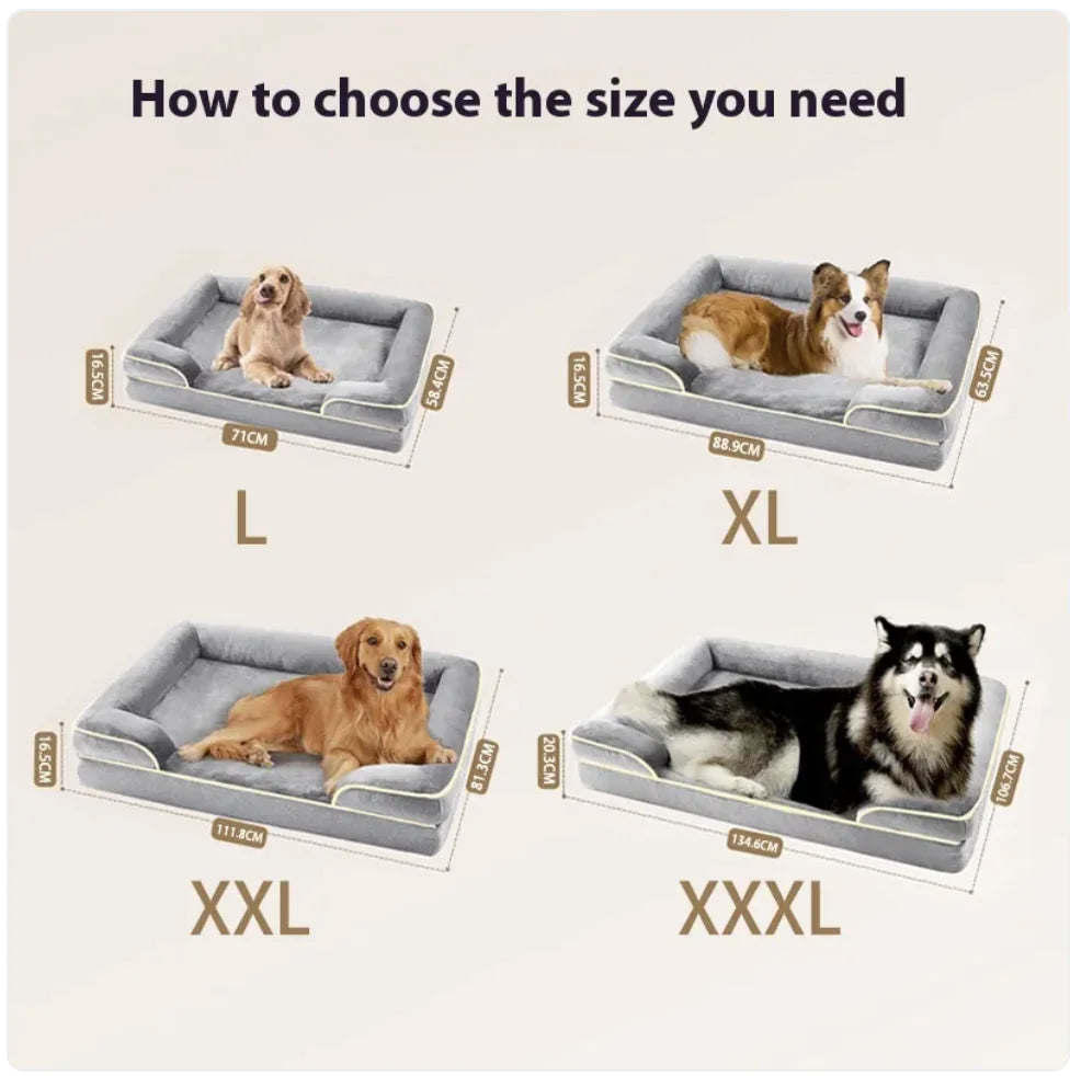 Dog Sofa Bed for Medium & Large Dogs