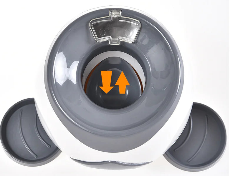 Play’nFeed Interactive Pet Feeder Toy – Automatic Ball Launcher & Food Dispenser for Active Pets