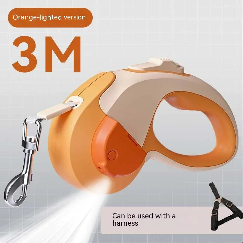 Illuminated Retractable Dog Leash