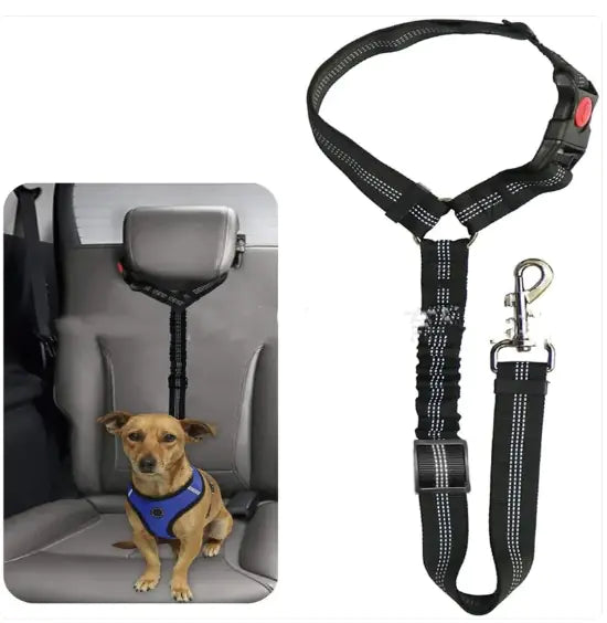 Pet Car Harness Rope Ring