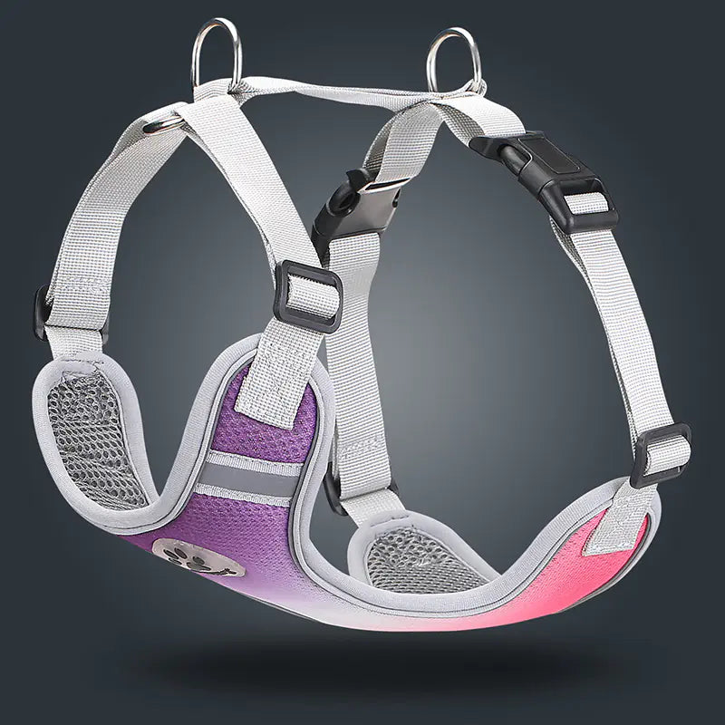Reflective Gradient Dog Harness