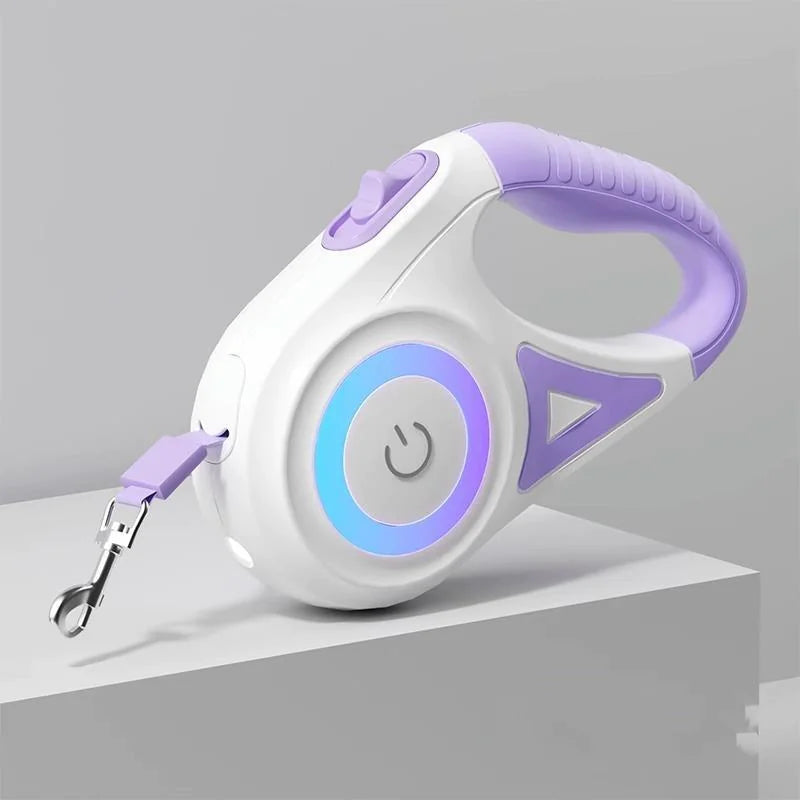 Illuminated Retractable Dog Leash