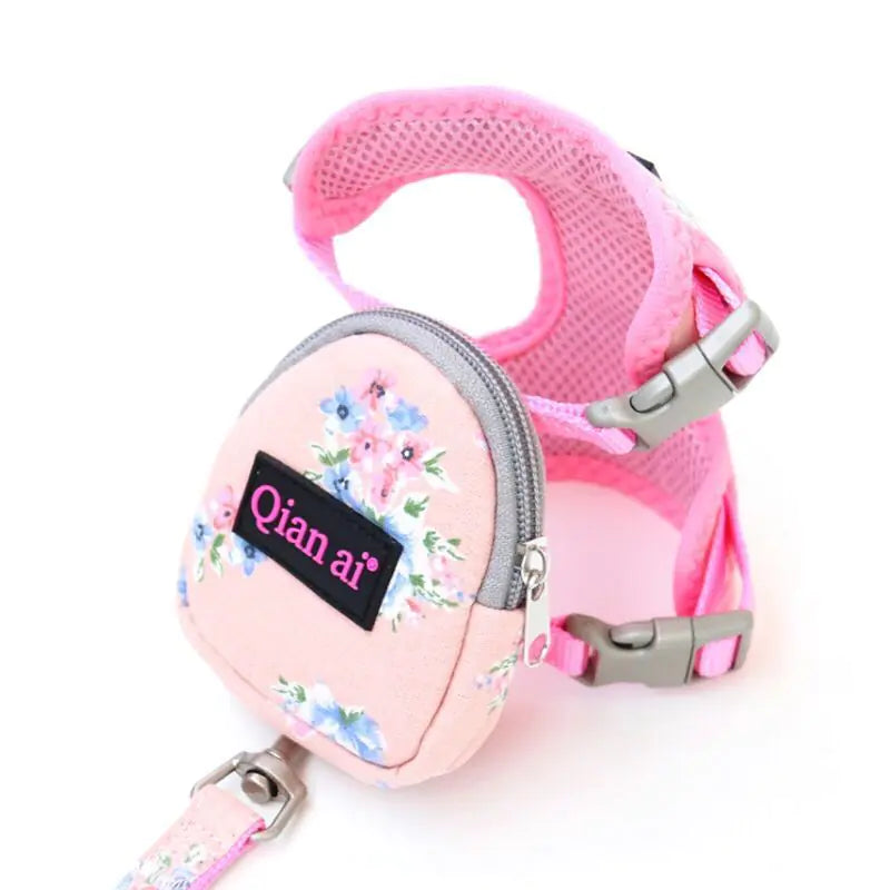 Pet Vest Harness & Leash Combo – Lightweight, Breathable & Adjustable