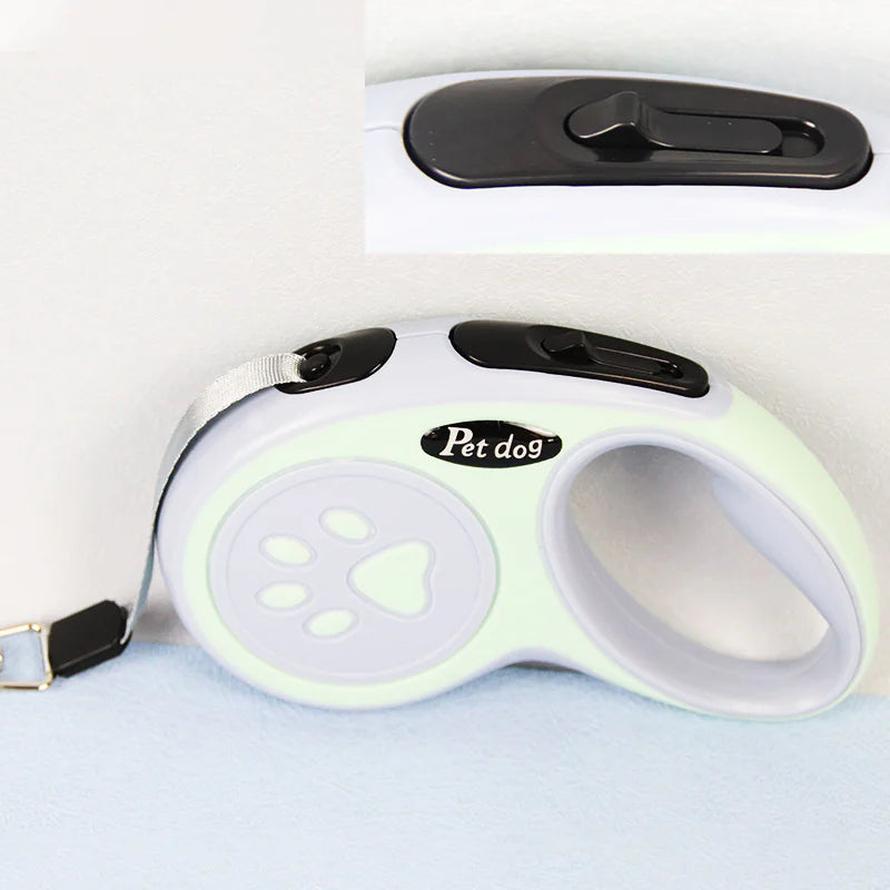One-Click Brake Retractable Leash