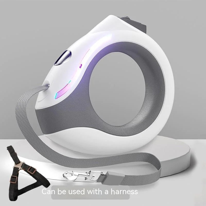 Illuminated Retractable Dog Leash