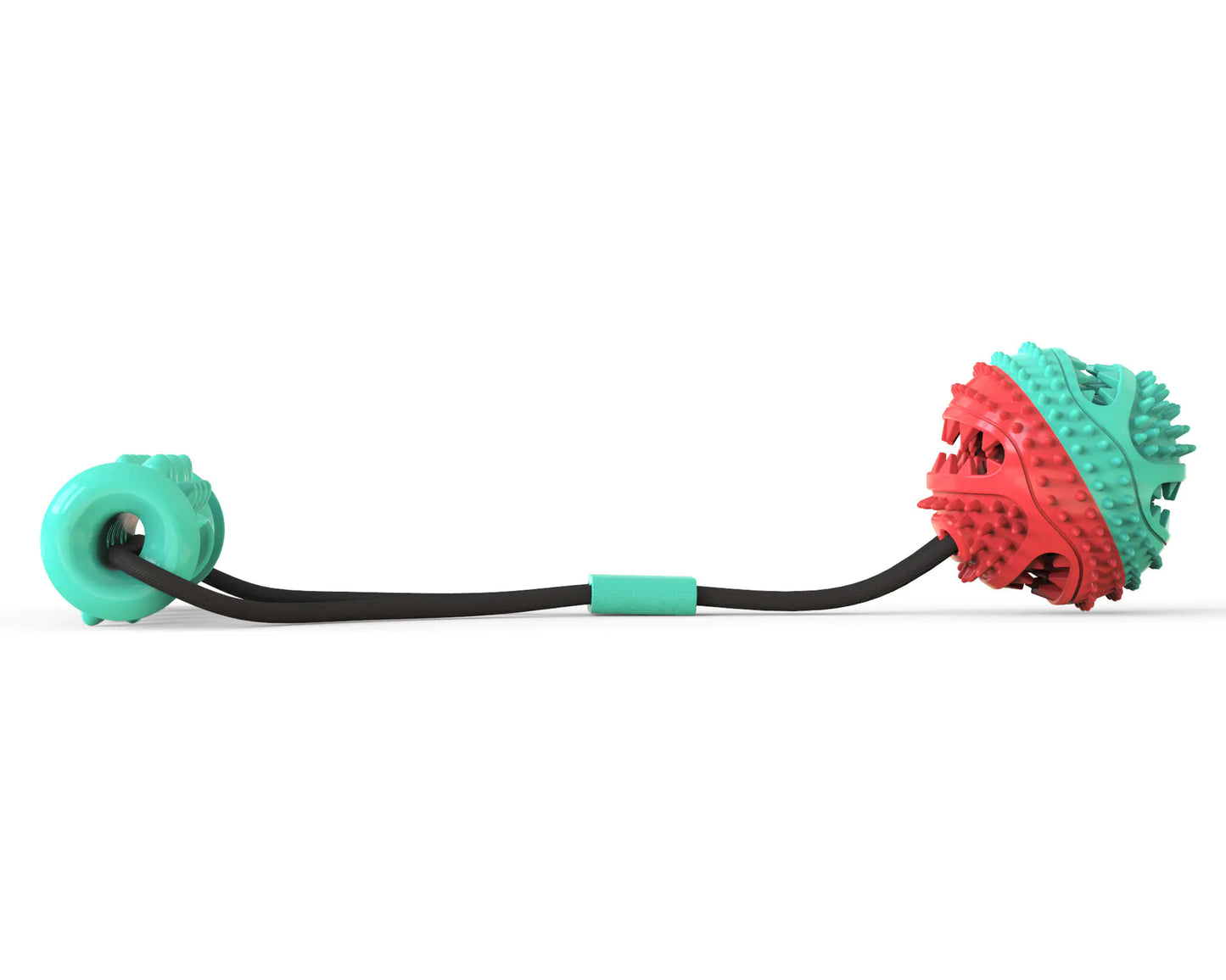 Durable Dog Knot Toy –TPR Chew, Tug & Fetch Training Toy