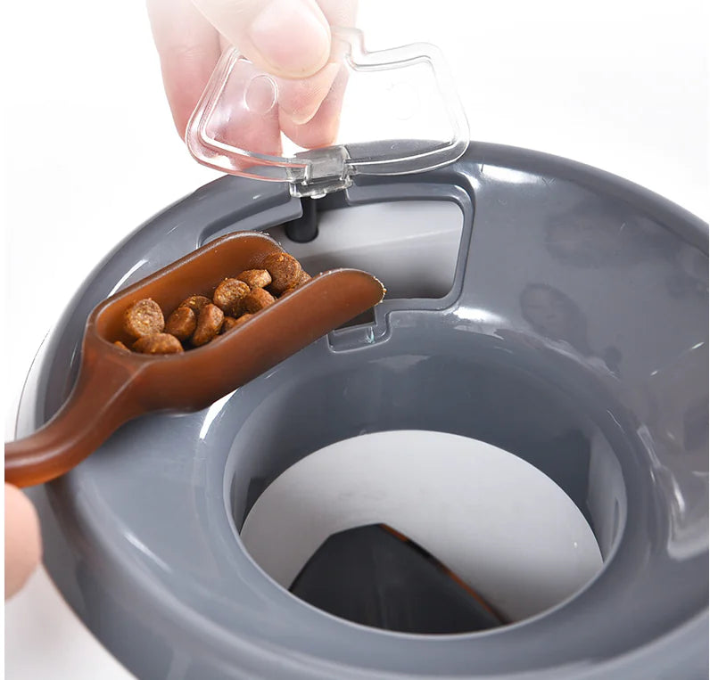 Play’nFeed Interactive Pet Feeder Toy – Automatic Ball Launcher & Food Dispenser for Active Pets