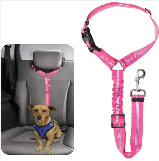 Pet Car Harness Rope Ring