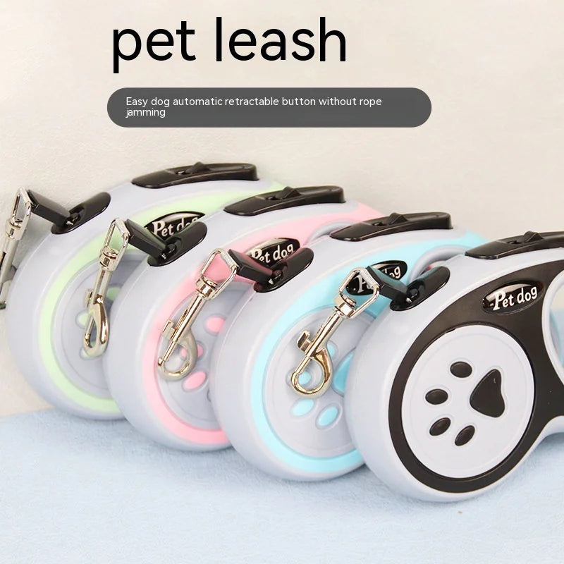 One-Click Brake Retractable Leash