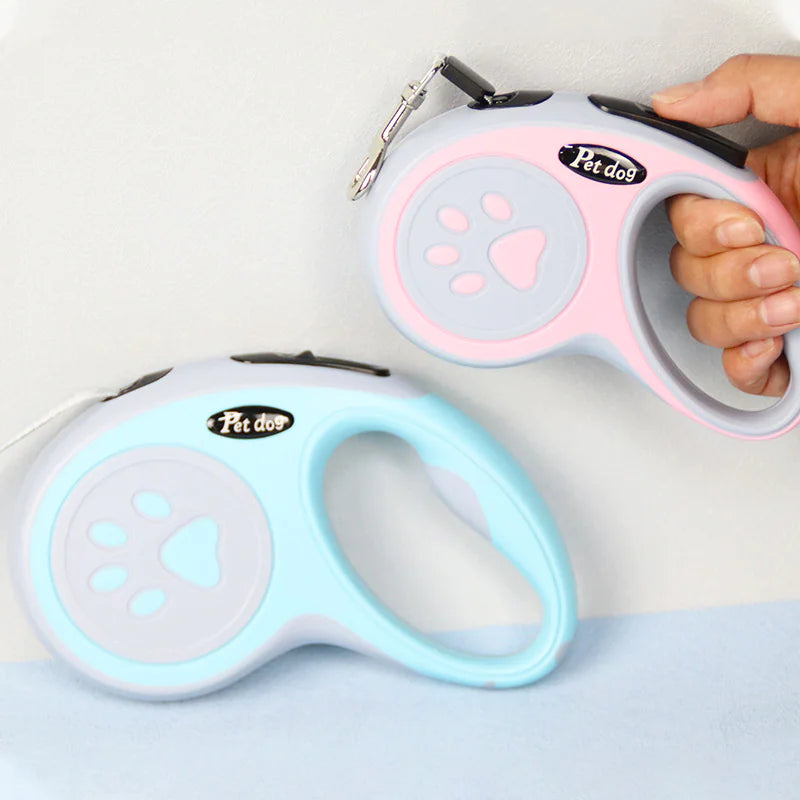 One-Click Brake Retractable Leash
