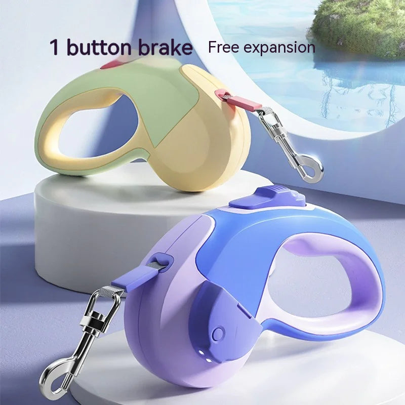 Illuminated Retractable Dog Leash